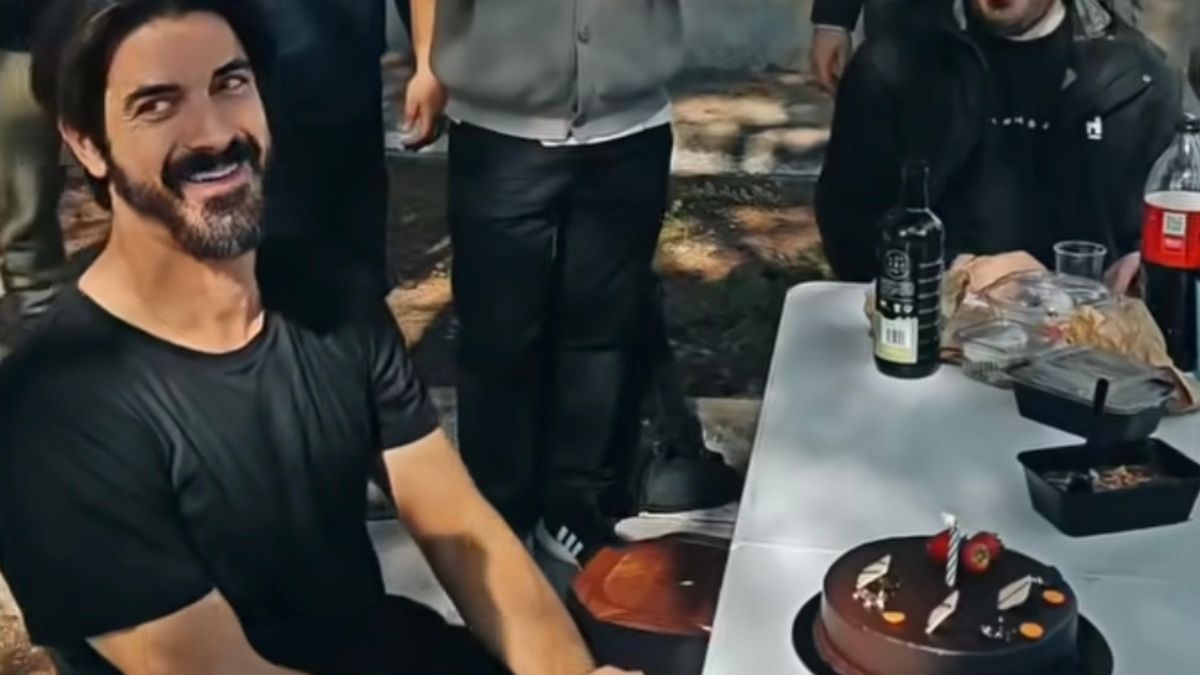 Δημήτρης Γκοτσόπουλος: Η έκπληξη των γενεθλίων του στα γυρίσματα του Άγιου Έρωτα