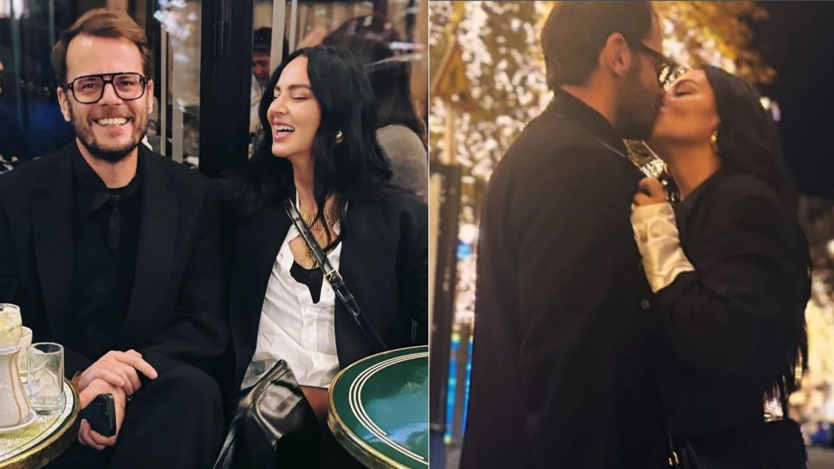 Ζενεβιέβ Μαζαρί: Ρομαντικές στιγμές στο Παρίσι με τον Βασίλη Καρύδη