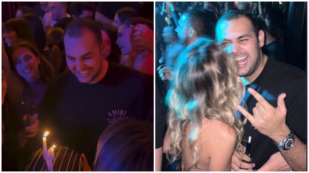 Χρήστος Κούγιας: Έκλεισε τα 24 ο γιος του Αλέξη Κούγια – Η τούρτα έκπληξη από τους φίλους του!