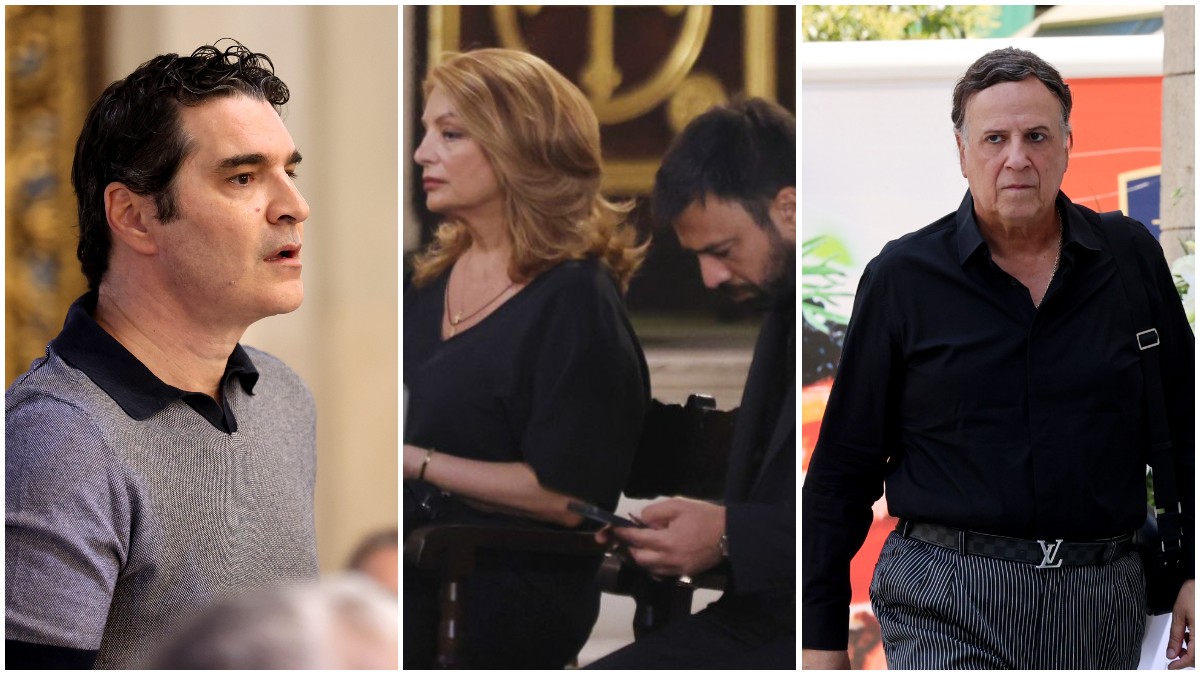 Κηδεία Μάρως Κοντού: Πλήθος κόσμου στη Μητρόπολη Αθηνών για το τελευταίο «αντίο»