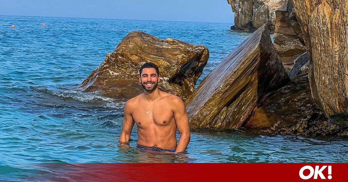 Παναγιώτης Βασιλάκος Για μπάνιο στο Πήλιο με τη σύντροφό του