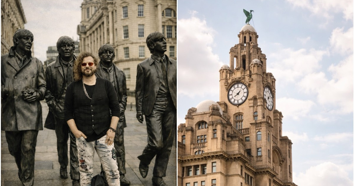 Χρήστος Δάντης: To «προσκύνημα» στο Λίβερπουλ και το μουσικό του ταξίδι, μέσα από ένα καρουζέλ φωτογραφιών