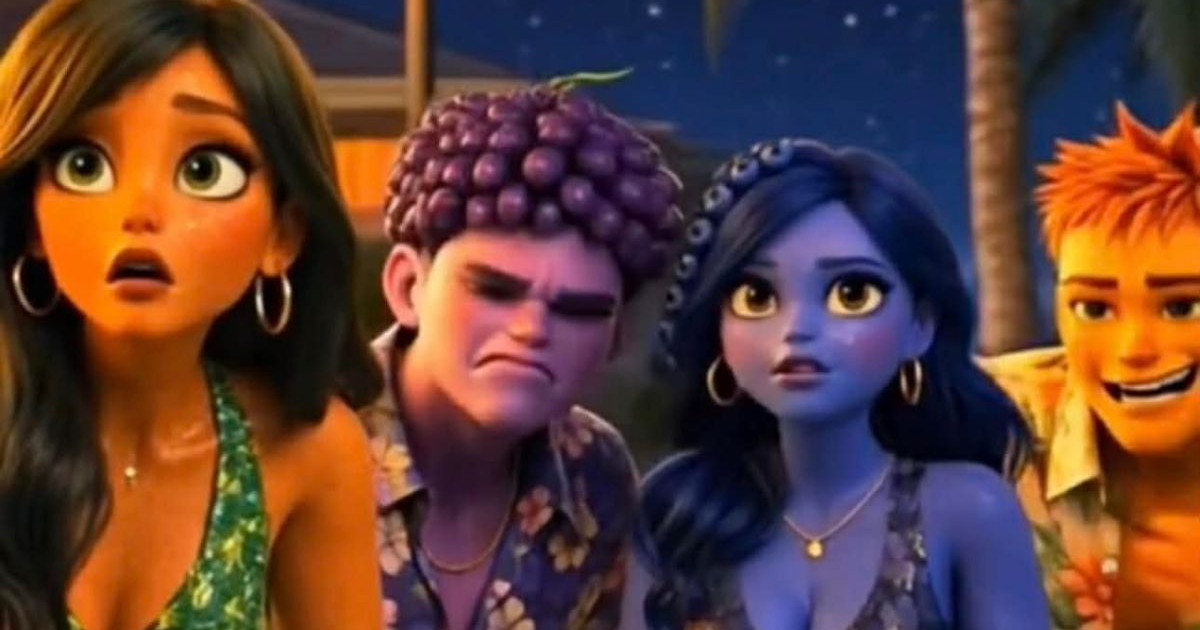 Tα AI φρούτα που έχουν κάνει «πάταγο» στα social media – «Παροξυσμός» με τη σειρά «Fruit Love Island»