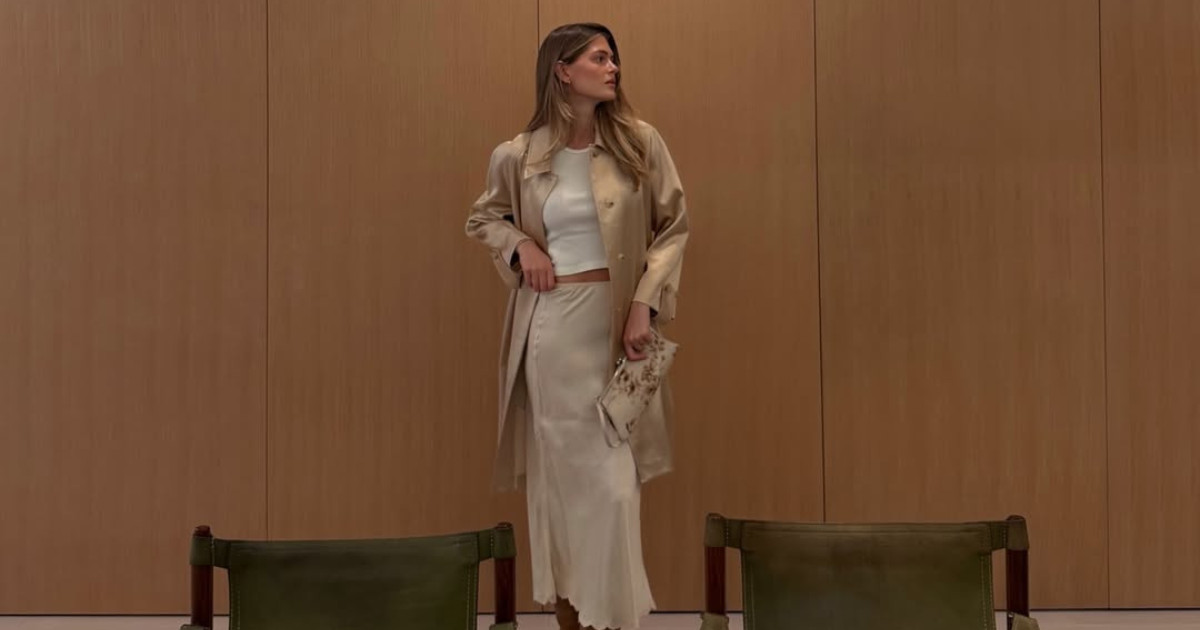 Αμαλία Κωστοπούλου: Το 3-piece look που αντιγράφεται εύκολα