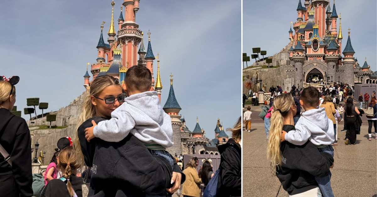Modern Cinderella: Σαν παιδί στη Disneyland με τον γιο της – Το μήνυμα περηφάνιας για όσα έχει καταφέρει