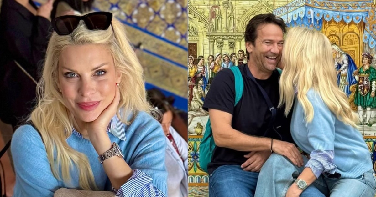 Ελένη Μενεγάκη – Μάκης Παντζόπουλος: Οι νέες φωτογραφίες από το ταξίδι τους στην Ισπανία