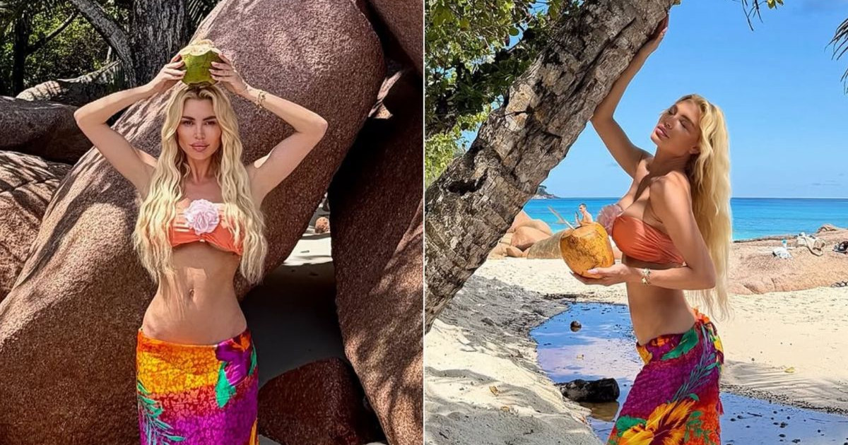 Αλεξάνδρα Παναγιώταρου: Νέες φωτογραφίες από τις εξωτικές Σεϋχέλλες