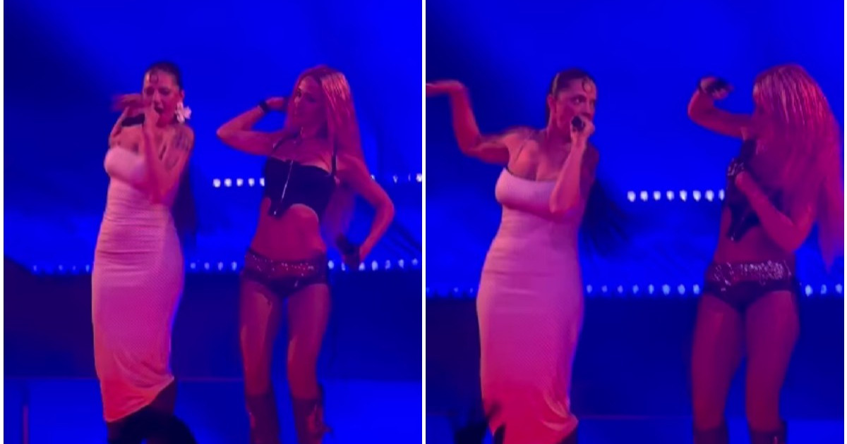 Ντάρα: Η τραγουδίστρια που εκπροσωπεί τη Βουλγαρία στη Eurovision στη σκηνή με την Ελένη Φουρέιρα