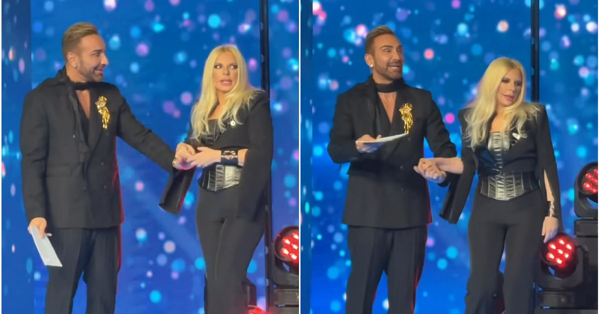 Αννίτα Πάνια: Το total black look της παρουσιάστριας, δια χειρός Πάρη Βαλταδώρου