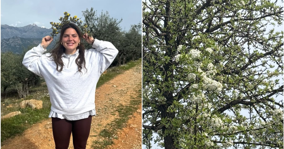 Δανάη Μπάρκα: Υποδέχτηκε τον Μάιο με ανοιξιάτικη διάθεση