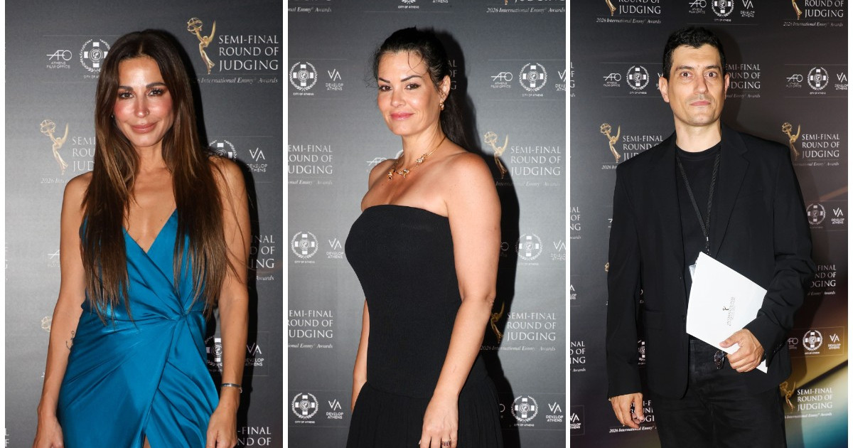 Ποιοι έδωσαν το «παρών» στο cocktail party των International Emmy Awards στην Αθήνα