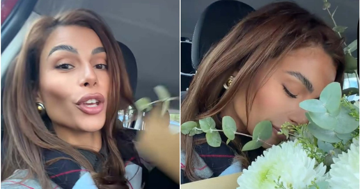 Ελευθερία Ελευθερίου: Τα λουλούδια που πήρε από τον «γκόμενό» της και το δημόσιο μήνυμα προς όλους