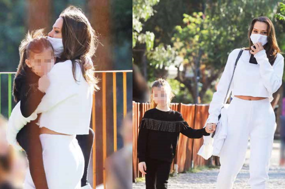 Αντώνης Ρέμος – Υβόννη Μπόσνιακ: Στο πάρκο με την κόρη τους! (pics)