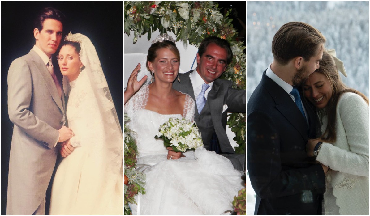 Οι 4+1 γάμοι της τέως βασιλικής οικογένειας της Ελλάδας