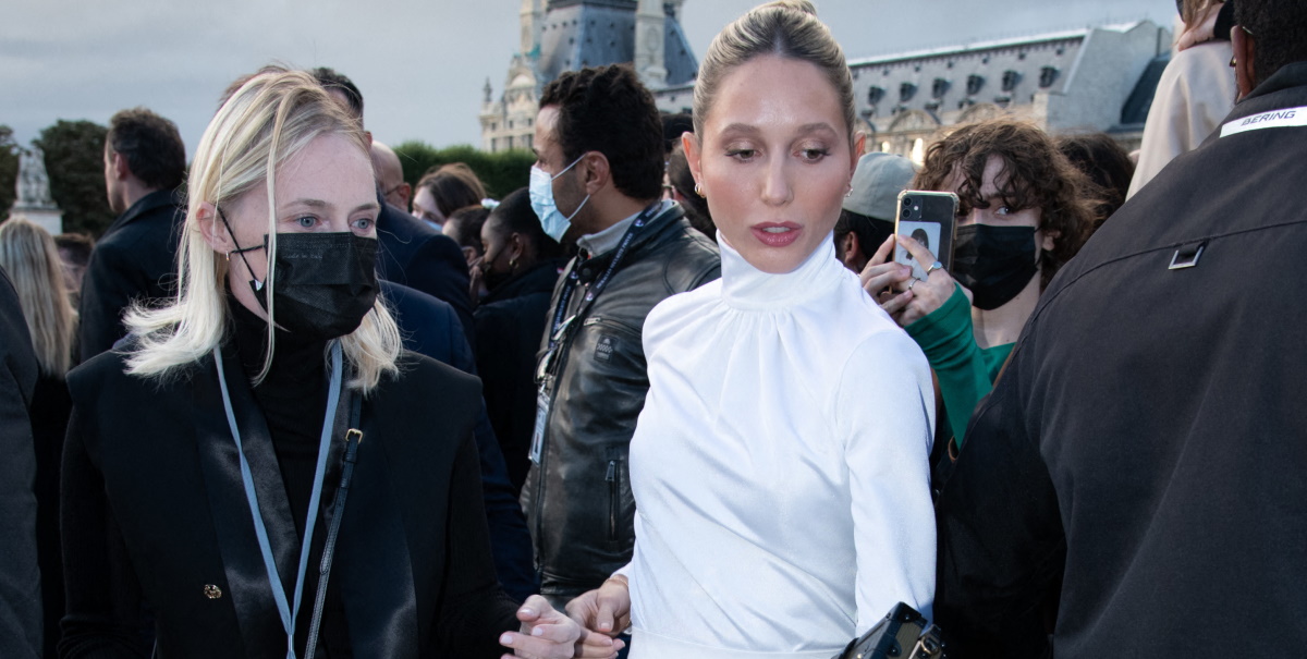 Mαρία Ολυμπία: Έδωσε το «παρών» στο επεισοδιακό fashion show του Louis Vuitton στο Παρίσι