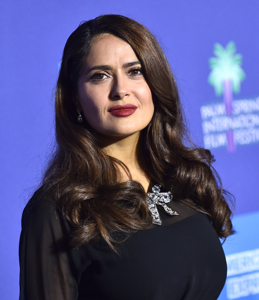 salma hayek μυστικά περιποίησης 