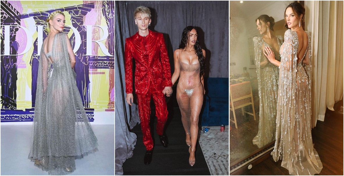 7+1 φορές που οι celebrities μας έδειξαν πως αγαπούν τα διαφανή φορέματα