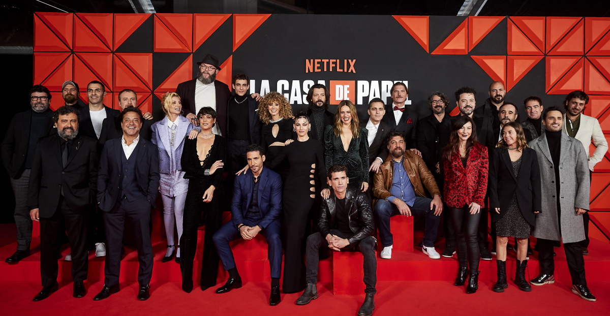 La casa de papel: Σύσσωμο το cast στην ειδική προβολή του νέου κύκλου τη σειράς