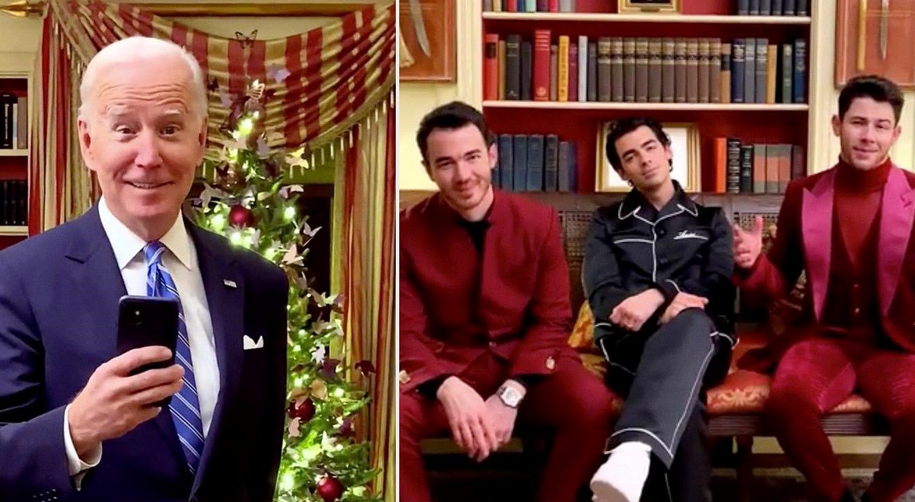Το ΤikTok του Τζο Μπάιντεν με τους Jonas Brothers που έγινε viral