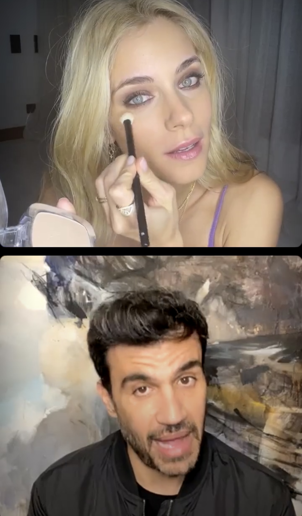 Δούκισσα Νομικού κάλυψη μαύρων κύκλων