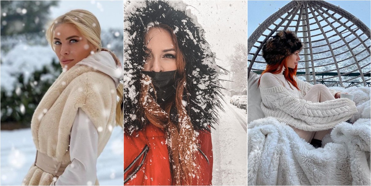 6+1 celebrities μας δείχνουν πώς να ντυθούμε ζεστά στα χιόνια