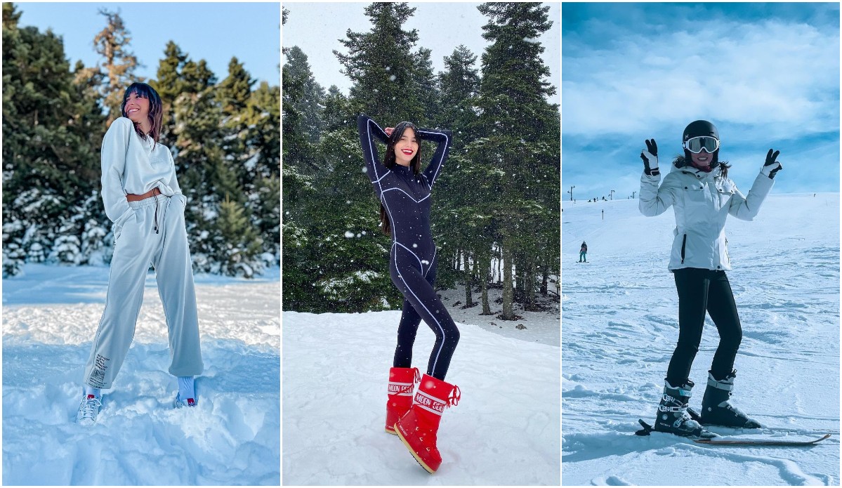 6 Ελληνίδες celebrities μας δείχνουν πώς να είμαστε στυλάτες στα χιόνια