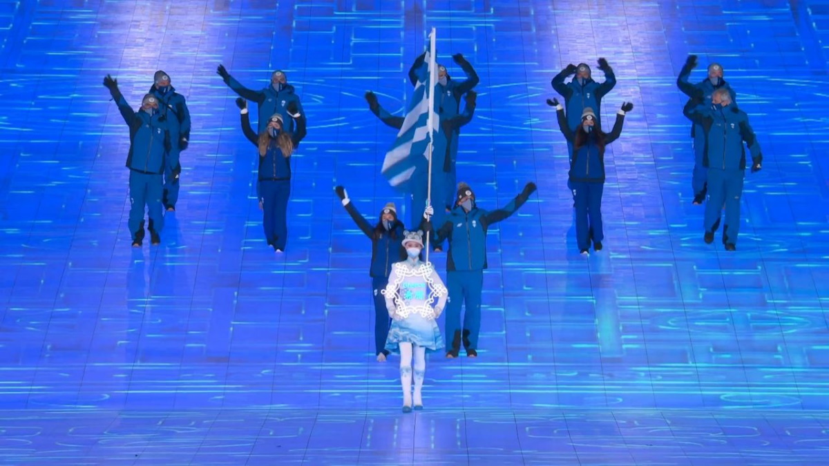Χειμερινοί Ολυμπιακοί αγώνες: Η εντυπωσιακή είσοδος της Ελλάδας