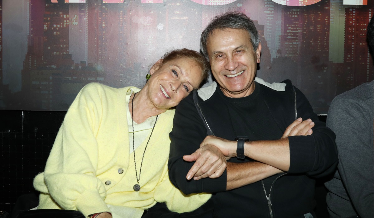 Γιώργος και Άννα Νταλάρα: Βραδινή έξοδος σε μουσική σκηνή