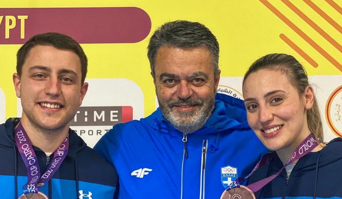 Περηφάνια για την Άννα Κορακάκη – Κέρδισε χάλκινο μετάλλιο με τον αδελφό της, Διονύση στο Παγκόσμιο Κύπελλο