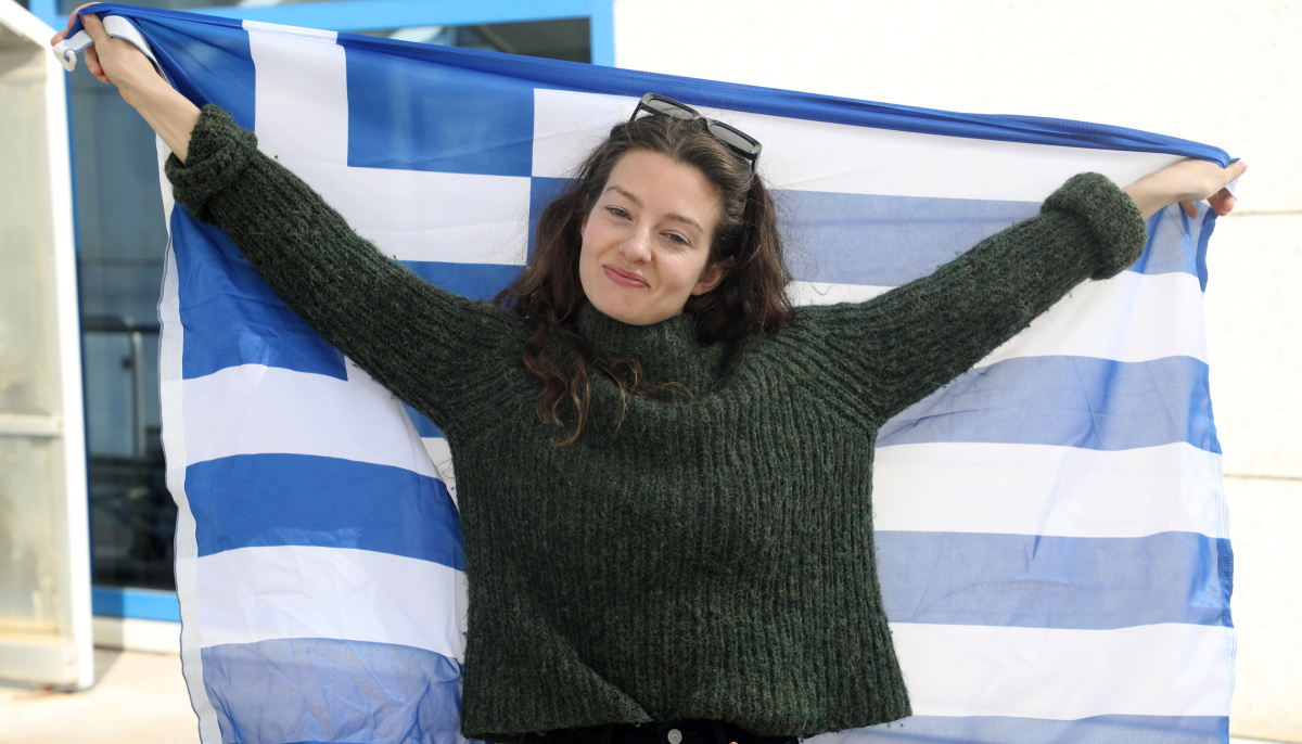 Αμάντα Γεωργιάδη: Έφυγε για Τορίνο – Έτοιμη για τη «μάχη» της στην Eurovision