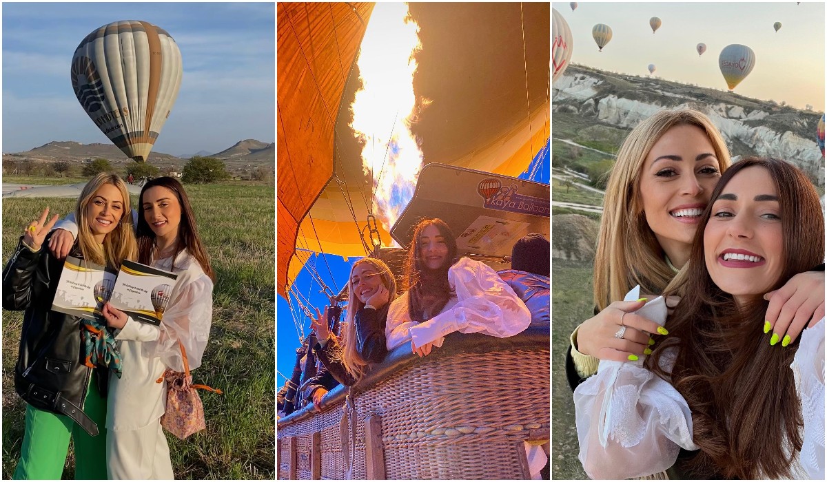 Γωγώ Φαρμάκη – Ελένη Βουλγαράκη: Εκπληκτικές εικόνες από το ταξίδι τους στην Καππαδοκία