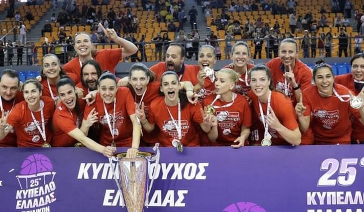 Ολυμπιακός: Κυπελλούχος Ελλάδας και πολυνίκης του θεσμού στο Μπάσκετ Γυναικών