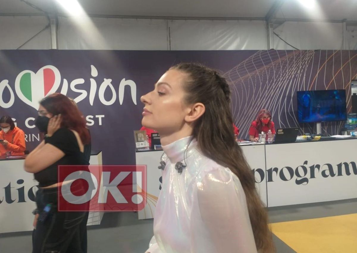 Αμάντα Γεωργιάδη: Αποκλειστικές backstage φωτογραφίες λίγο πριν βγει στη σκηνή της Eurovision