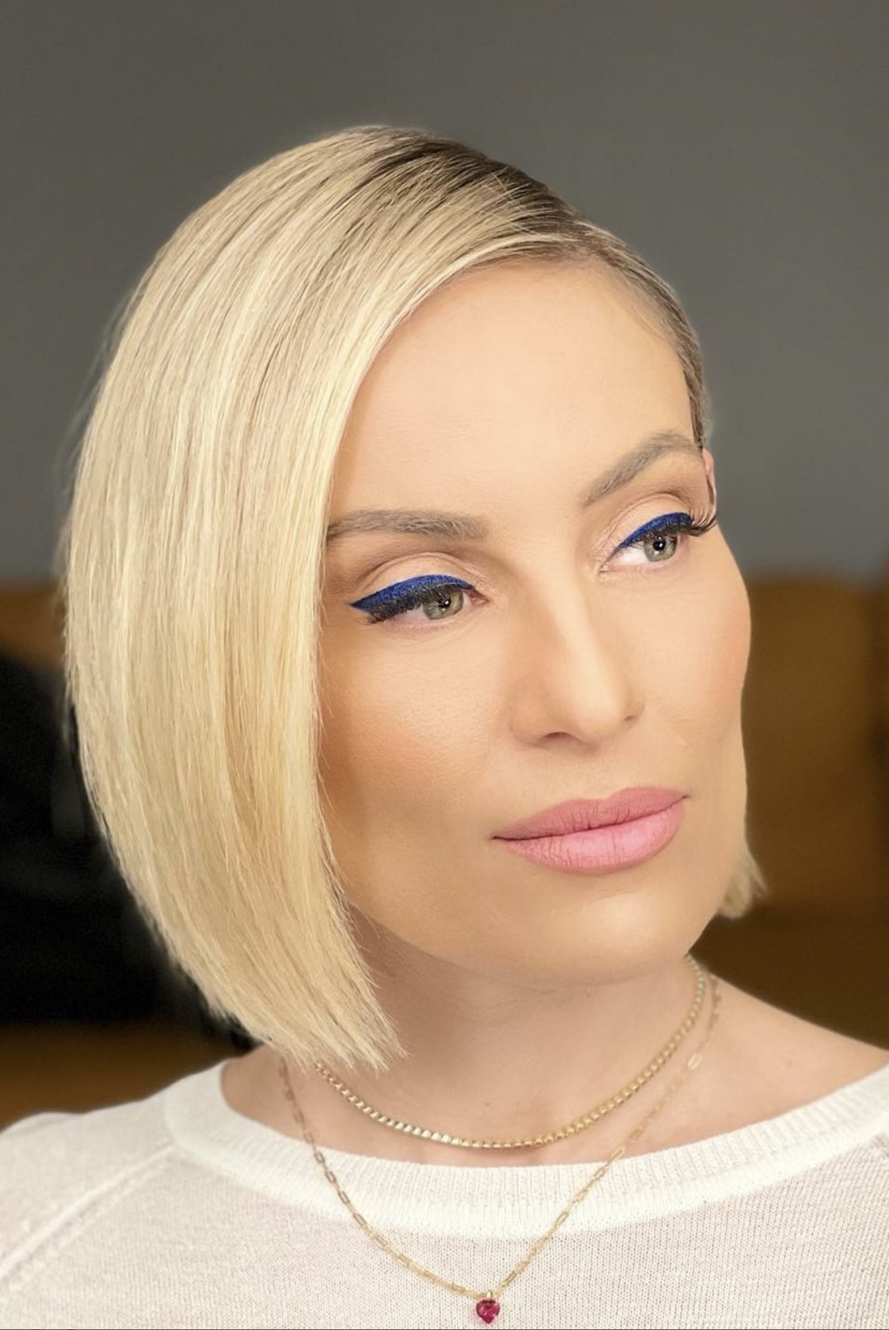 Ελεονώρα Μελέτη eyeliner.