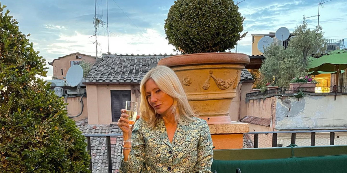 Μαρί Σαντάλ: Το εντυπωσιακό Gucci σύνολο και η σημαντική προσωπικότητα που συνάντησε στη Ρώμη