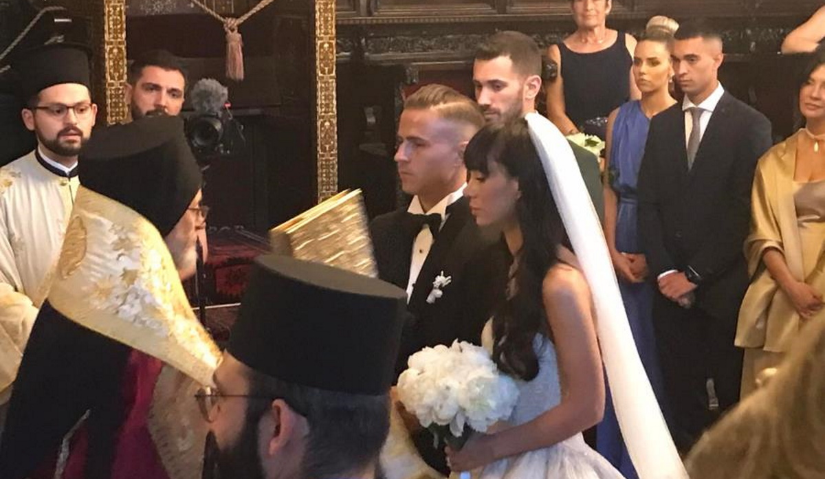 Δημήτρης Πέλκας: Βίντεο από τον γάμο του στο Φανάρι
