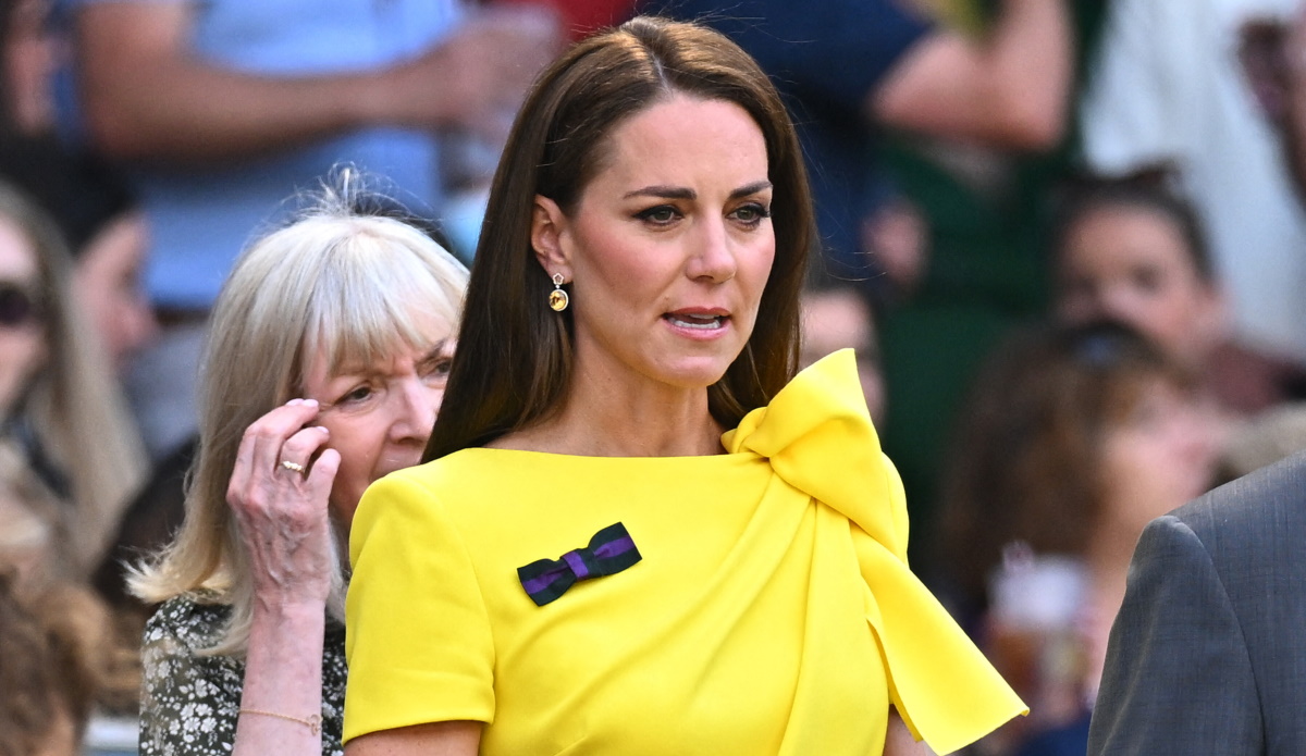 Δούκισσα Κάθριν: Με κίτρινο φόρεμα στον ιστορικό τελικό του Wimbledon