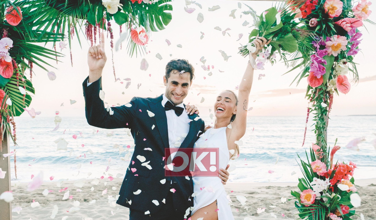 Konnie Μεταξά – Μάριος Καπότσης: To επίσημο άλμπουμ του γάμου τους μόνο στο ΟΚ!