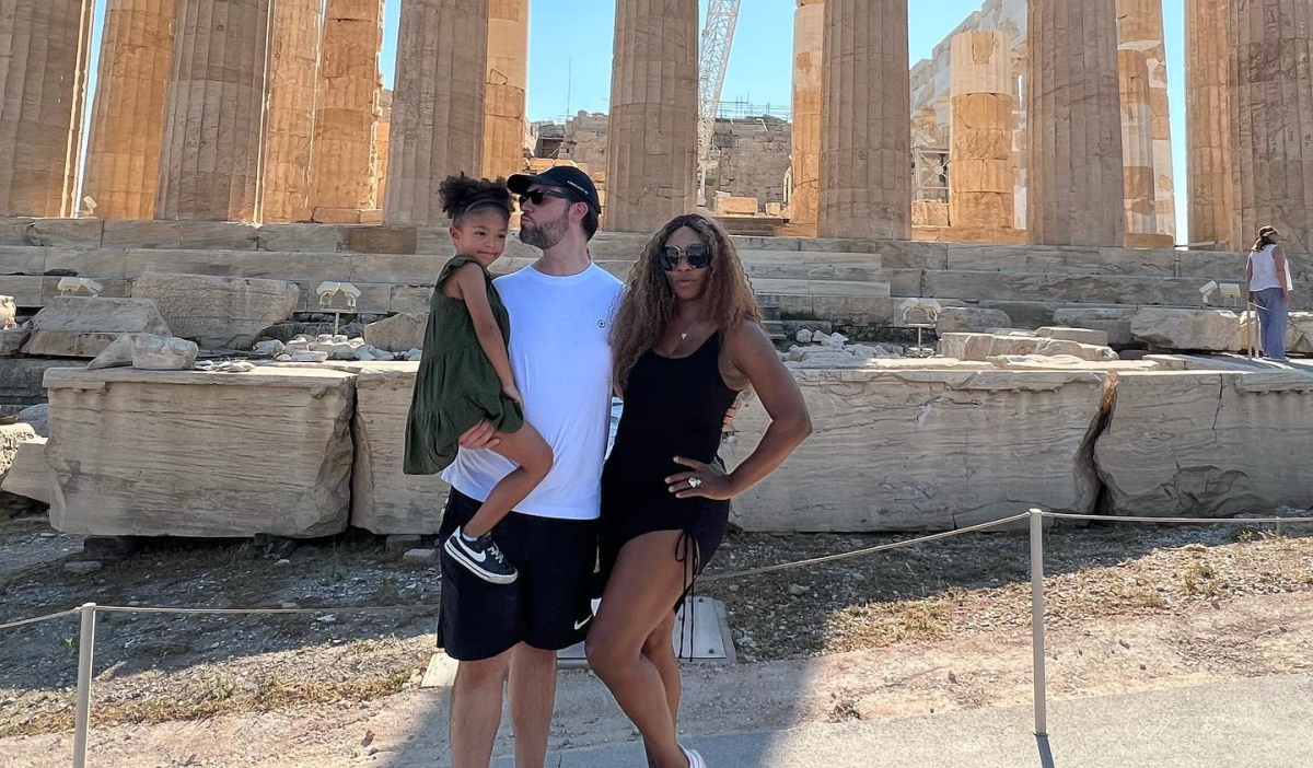 Σερένα Γουίλιαμς: Στην Αθήνα με τον σύζυγο και την κόρη τους