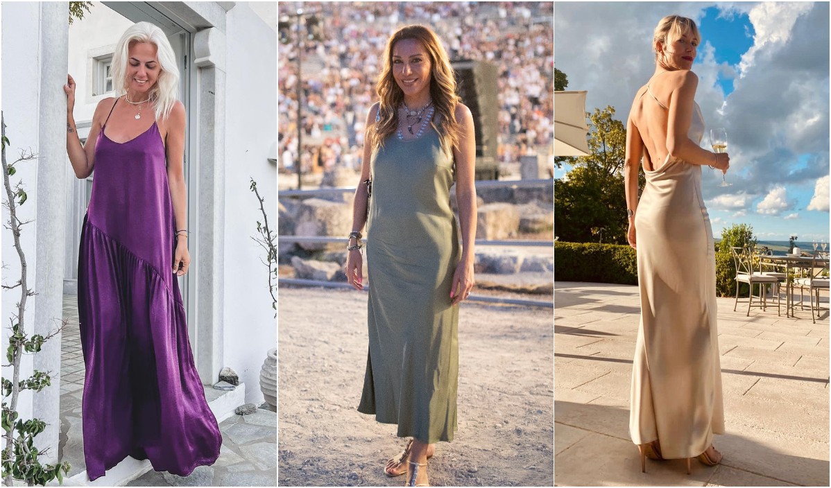 4+1 looks που αποδεικνύουν πως το slip dress είναι το τοπ φόρεμα της σεζόν