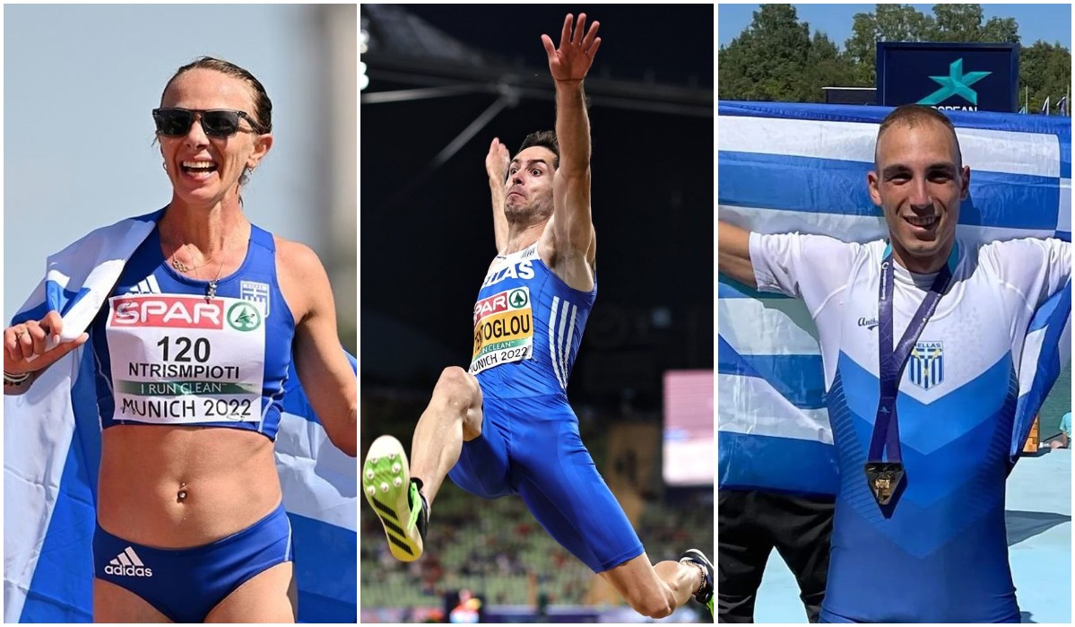 Οι 4 «χρυσοί» Έλληνες αθλητές που κατέκτησαν την Ευρώπη
