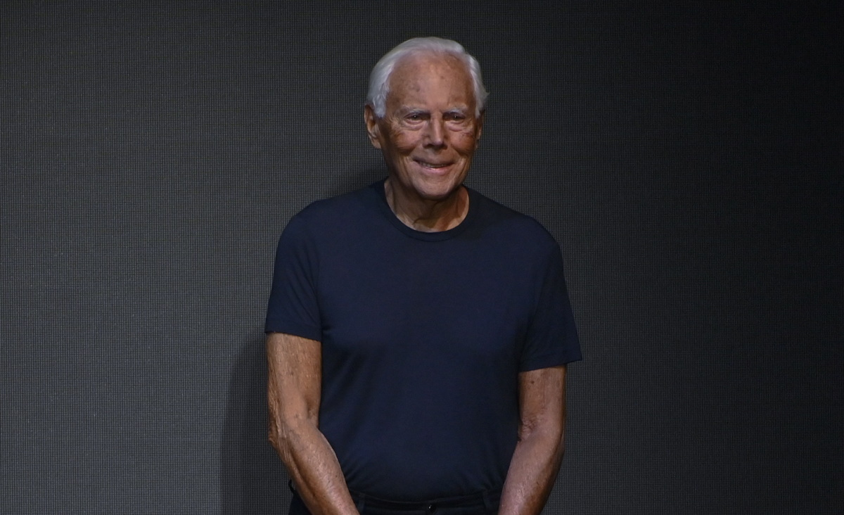 Giorgio Armani: «Πρέπει να ξεχάσω πως είμαι 88 χρόνων»