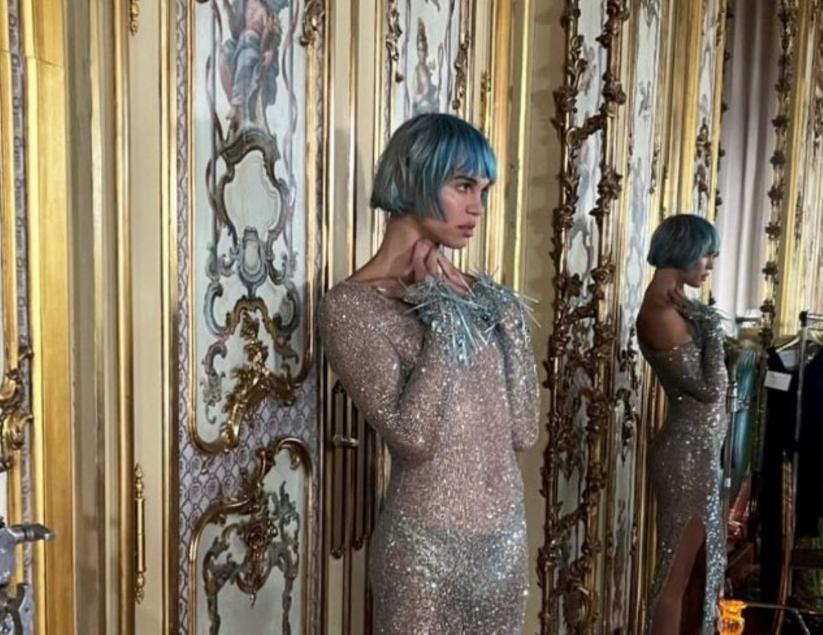Τζεφ Μοντάνα: Στο fashion show της Celia Kritharioti στο Παρίσι