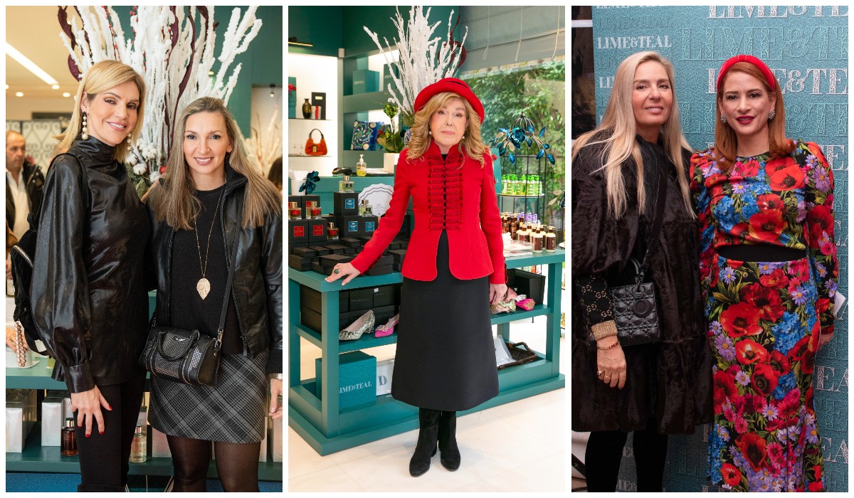 Pre-Xmas cocktail event στη πρώτη perfume boutique Lime&Teal