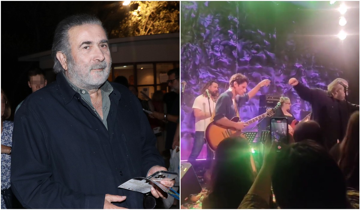 Λάκης Λαζόπουλος: Ο ξέφρενος χορός στο live του Πάνου Βλάχου