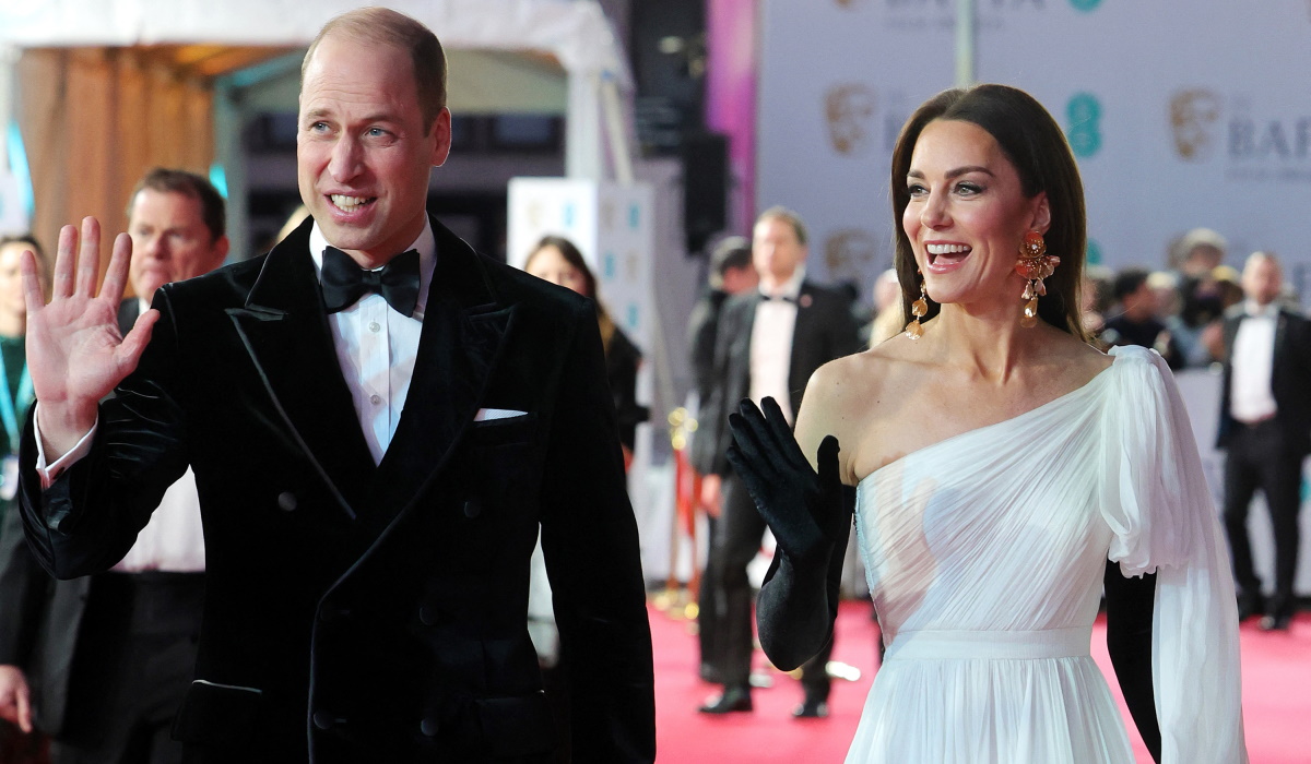 Πρίγκιπας Γουίλιαμ – Πριγκίπισσα Κάθριν: Η άφιξή τους στα βραβεία BAFTA