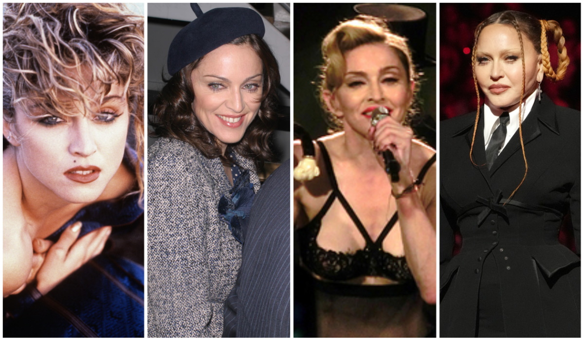 Μαντόνα: Τα διαφορετικά πρόσωπά της μέσα στο χρόνο!  Οι αλλαγές έως την «μεταμόρφωσή» της στα Grammys
