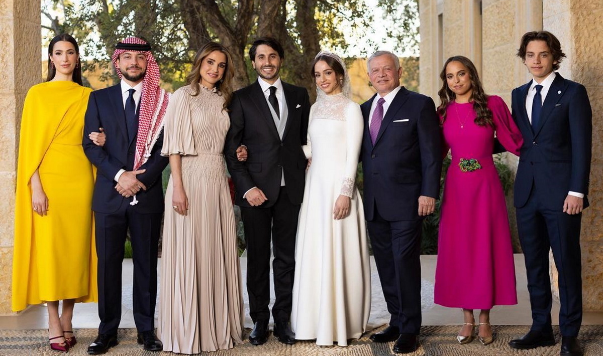 Βασίλισσα Ράνια: Νέες φωτογραφίες από τον γάμο της κόρης της, Ιμάν