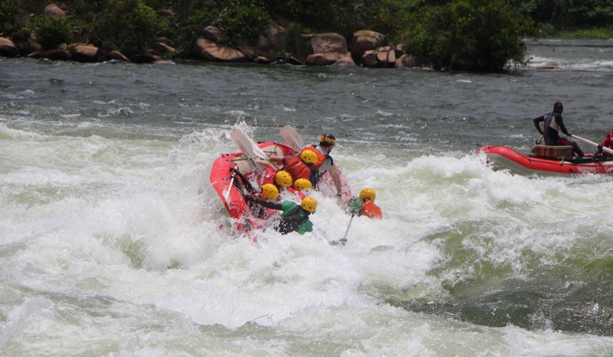 Κάνοντας rafting στον Νείλο