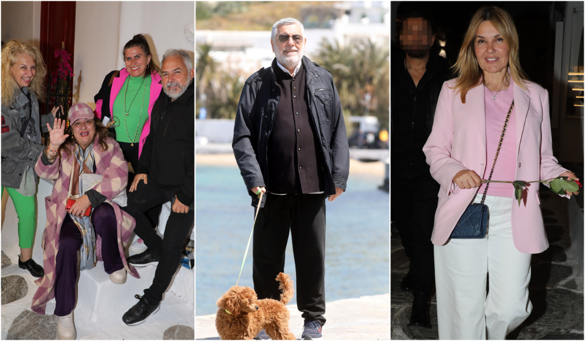 Πάσχα στα στενά της Μυκόνου: Ποιοι celebrities βρέθηκαν στο νησί των ανέμων;